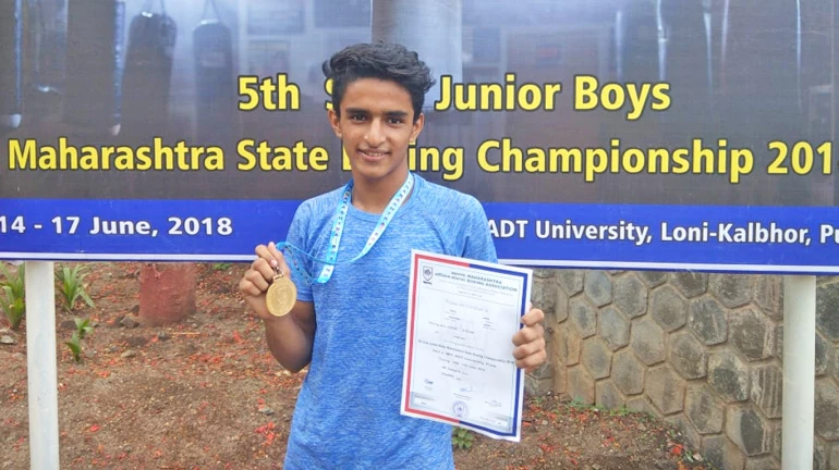 Thane's Rahul Singh bags gold in the State Boxing Competition