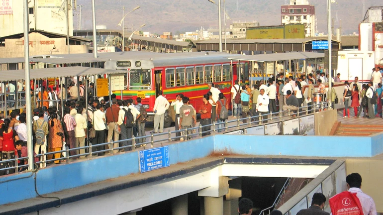 Two ST buses collide at Thane’s SATIS flyover; 28 passengers injured