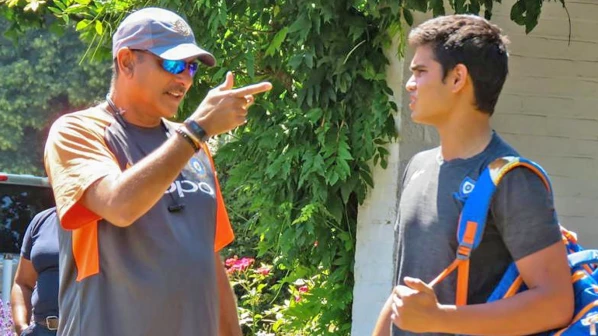 Arjun Tendulkar spotted practicing in London with Team India