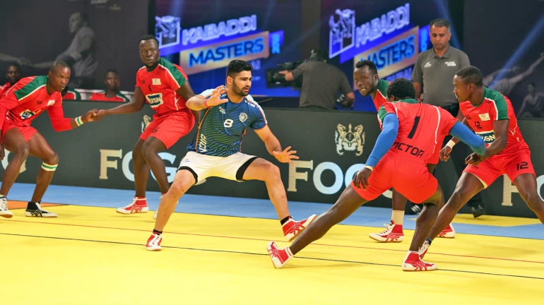 Kabaddi Masters Dubai: India register an emphatic 50-15 win over Kenya Kabaddi Masters Dubai: India register an emphatic 50-15 win over Kenya
