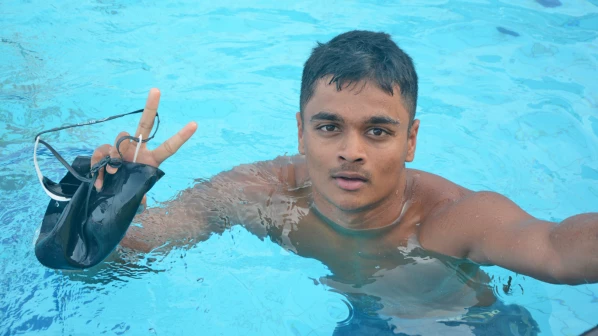 राष्ट्रीय जलतरण स्पर्धेत महाराष्ट्राच्या अार्यन वेर्णेकरचा राष्ट्रीय विक्रम