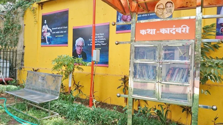 Experience reading like never before at this unique ‘Garden Library’ in Parel