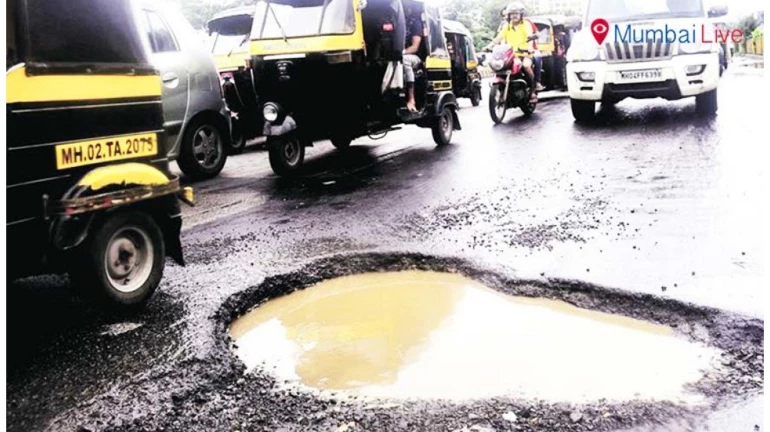 Pothole Claims Life Of A Biker At Ghodbunder Road