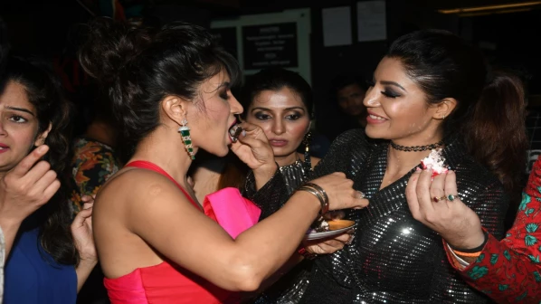 Actress Debina Bonnerjee hosts a surprise party for Bigg Boss Marathi contestant Smita Gondkar