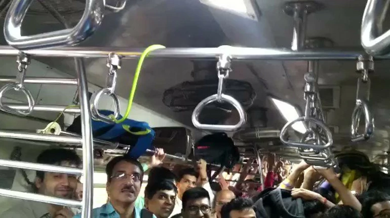 Not fake news! There was an actual SNAKE in a local train on Thursday morning