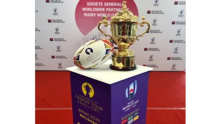 Rugby World Cup 2019: Trophy Tour reaches Mumbai