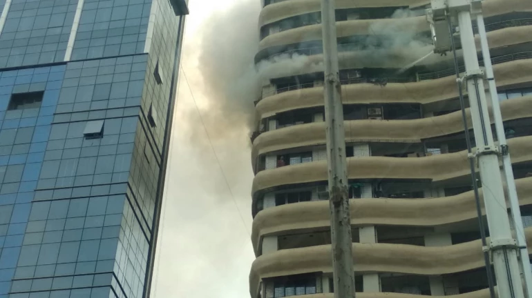 Level-3 fire breaks out in Parel’s Crystal Tower