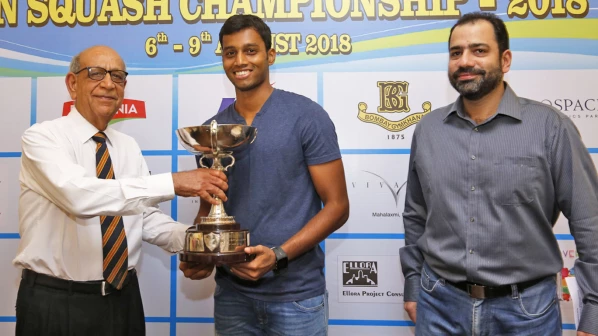महेश माणगांवकरने जिंकली महाराष्ट्र अोपन स्क्वाॅश स्पर्धा
