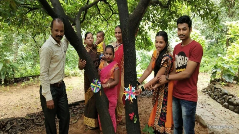 आरेत 'वृक्षा'बंधन साजरा