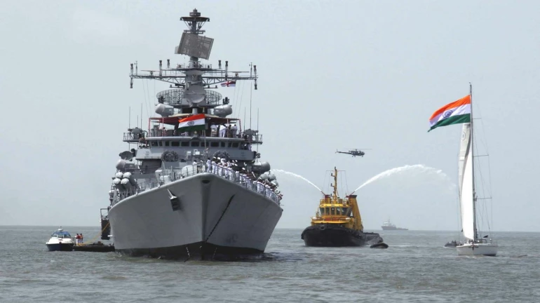 Navy Day India 2017: Beating Retreat ceremony performed by Indian Navy at Gateway of India 