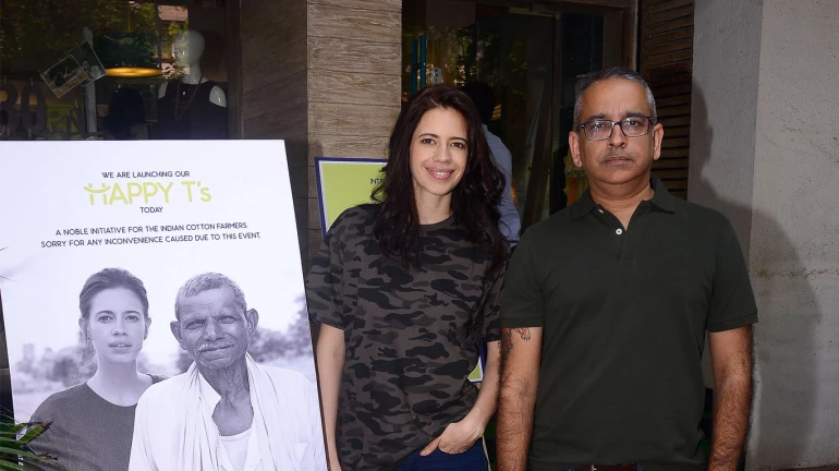 Kalki Koechlin joins hands with Cottonworld's Happy T's to help farmers from the Vidharbha region