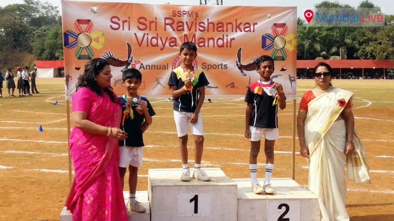 Sports Day celebration in Kandivali's SAI ground