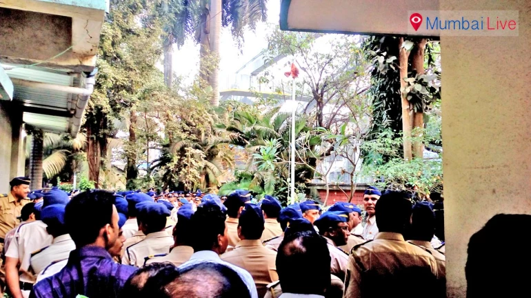 चेंबूर पोलीस ठाण्यात प्रजासत्ताक दिन उत्साहात साजरा