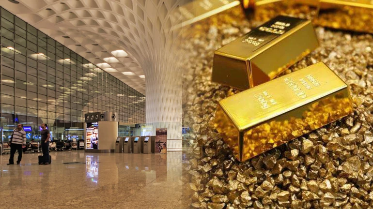 मुंबई विमानतळावरून ५० किलो सोनं हस्तगत