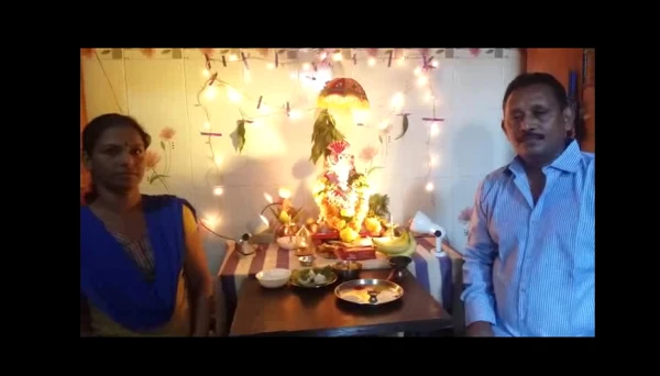 Muslim family honors Lord Ganesh