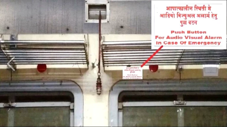 ४ ट्रेनमध्येच आहे पॅनिक बटण! मुंबईत महिलांची सुरक्षा रामभरोसेच!
