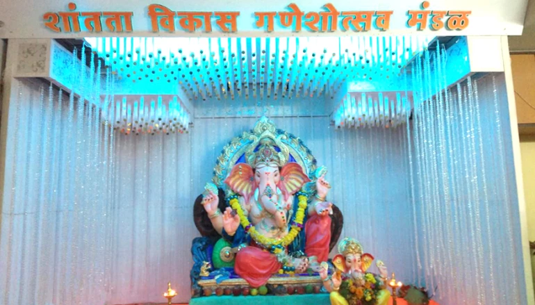 This society celebrates Ganesh festival in peace