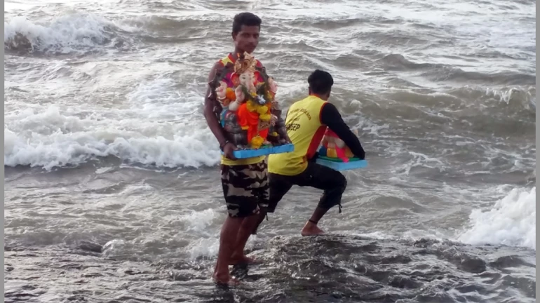 Ganesh Visarjan 2023: Nearly 40,000 Idols Immersed Till 6 am in Mumbai Ganesh Visarjan 2023: Nearly 40,000 Idols Immersed Till 6 am in Mumbai