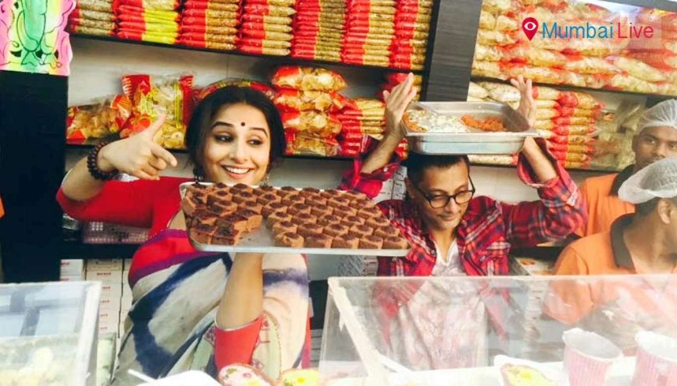 Vidya Visits Sweets Shop In Kolkata Mumbai Live