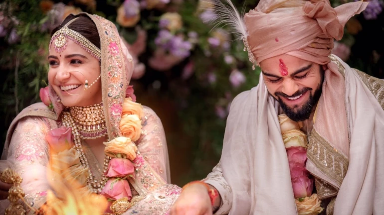 Adorable Photos from Virat Kohli and Anushka Sharma's aka #VIRUSHKA wedding ceremony