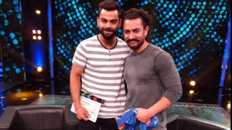 विराट कोहली ने आमिर खान के सामने चैट शो में किया कई खुलासा