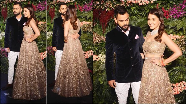 असं रंगलं विराट आणि अनुष्काचं रिसेप्शन