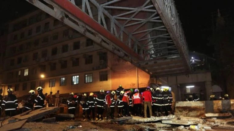 CSMT Bridge Collapse: Mumbai Police arrests BMC Assistant Engineer