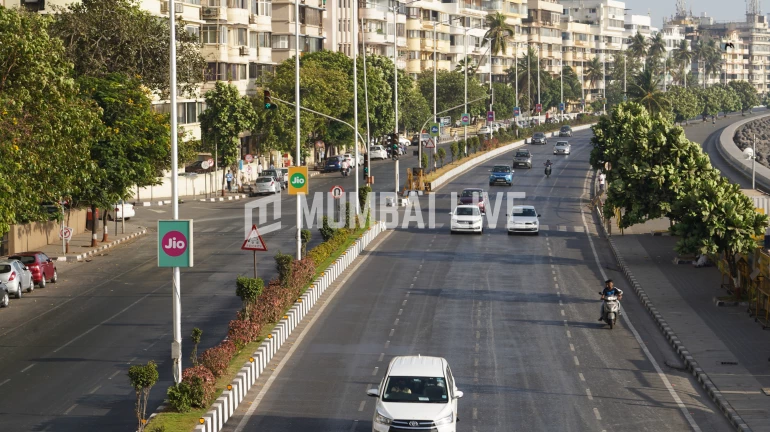 Physical distancing necessary for hoardings on Marine Drive